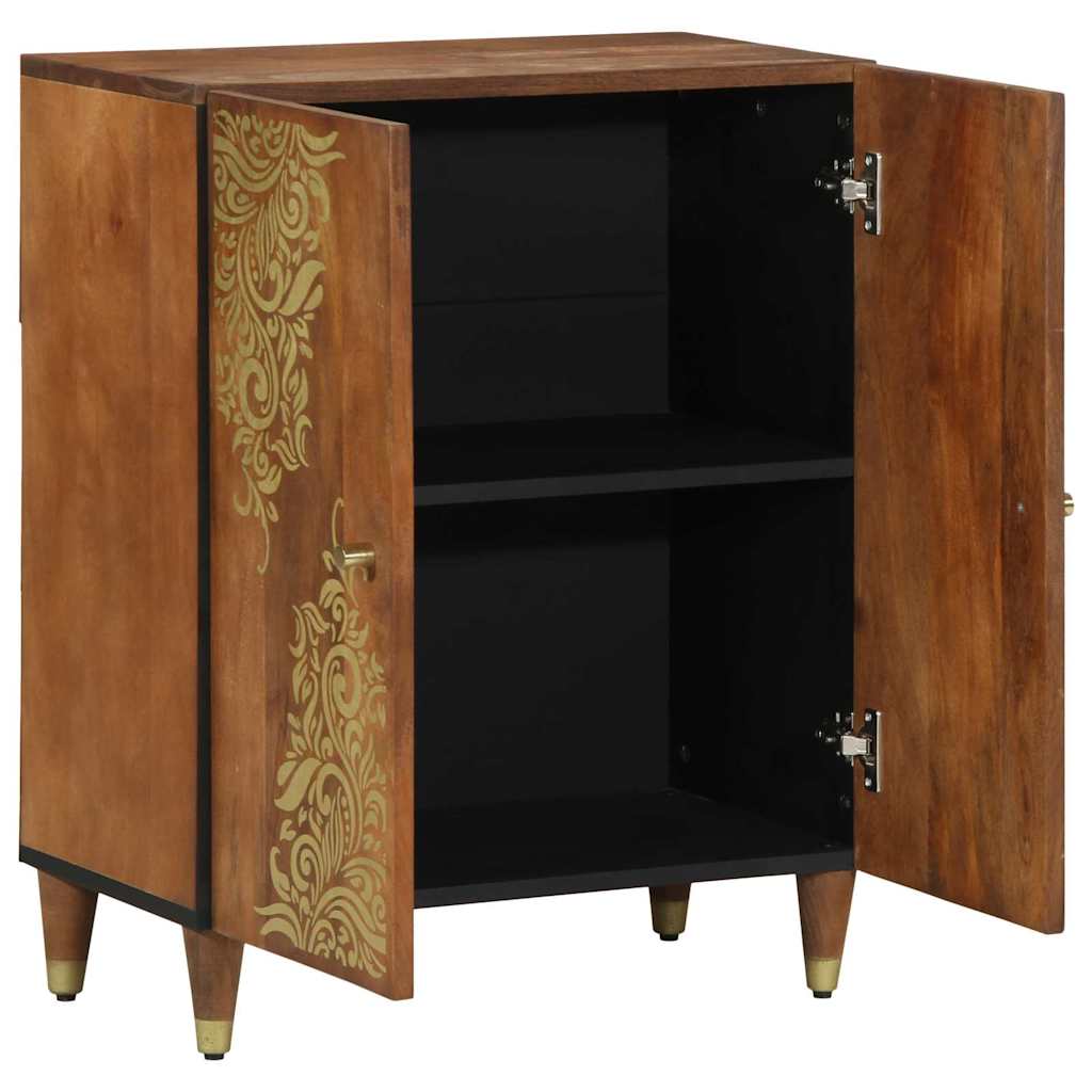 Sideboard Brun 60 x 33.5 x 75 cm Massivt mangotræ