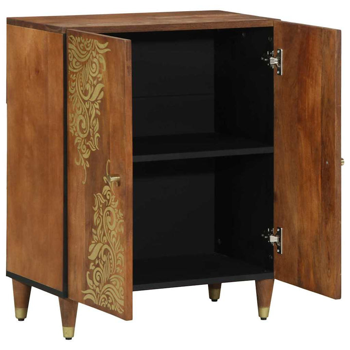 Sideboard Brun 60 x 33.5 x 75 cm Massivt mangotræ