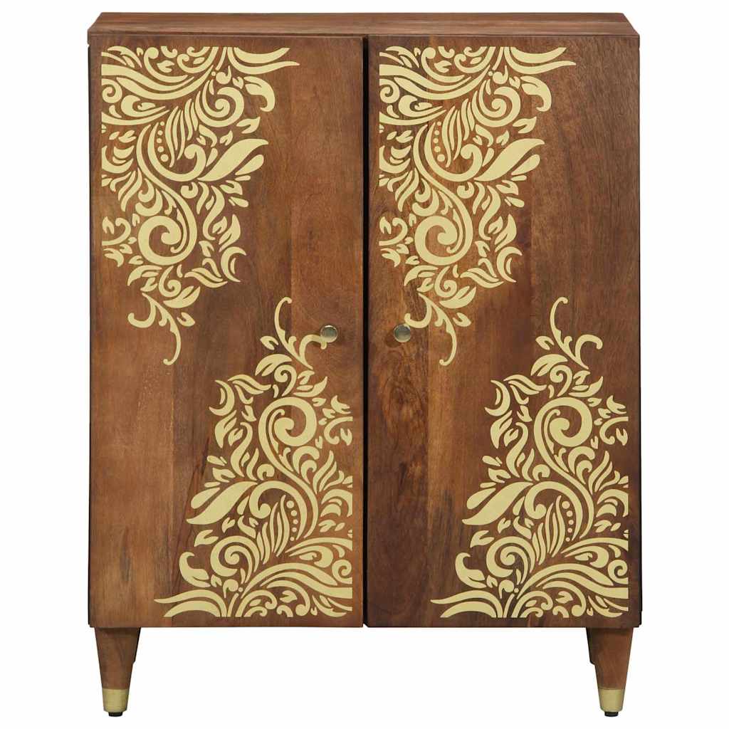 Sideboard Brun 60 x 33.5 x 75 cm Massivt mangotræ