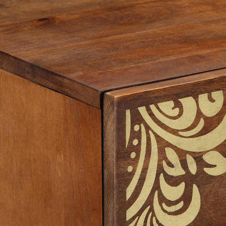 Sideboard Brun 60 x 33.5 x 75 cm Massivt mangotræ