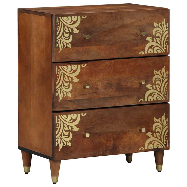 Sideboard Brun 60 x 33.5 x 75 cm Massivt mangotræ