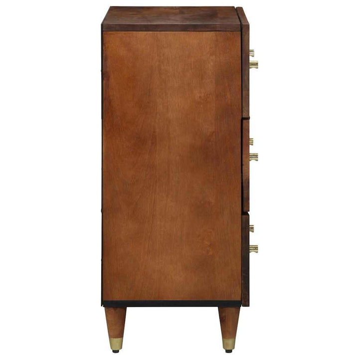 Sideboard Brun 60 x 33.5 x 75 cm Massivt mangotræ