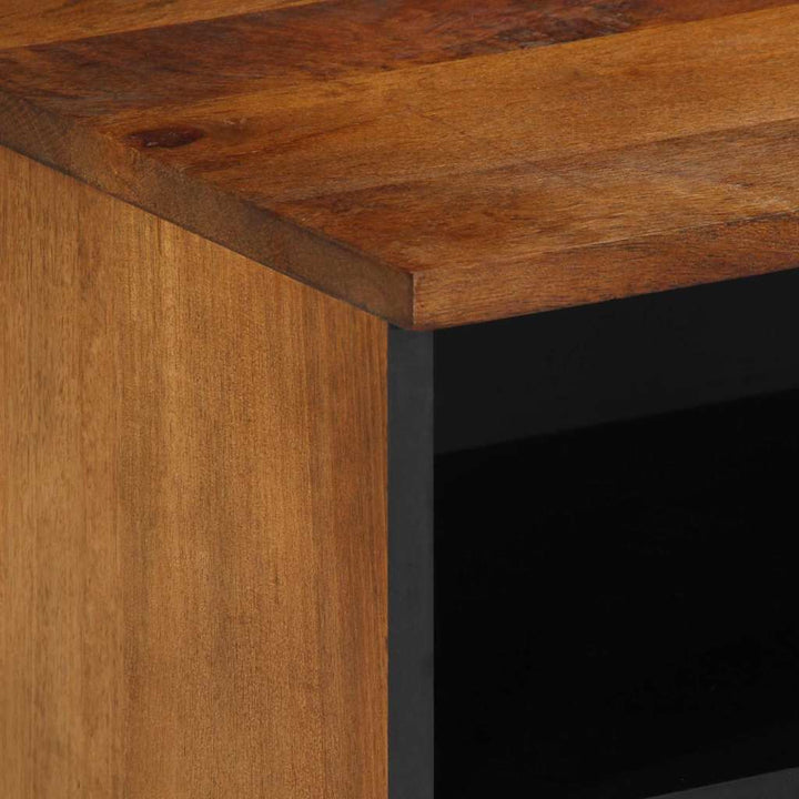 TV-skab med skuffe Brun 100 x 33.5 x 46 cm Massivt mangotræ