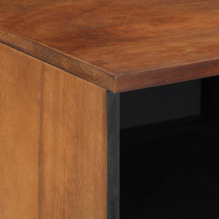 TV-skab med skuffe Brun 100 x 33.5 x 46 cm Massivt mangotræ