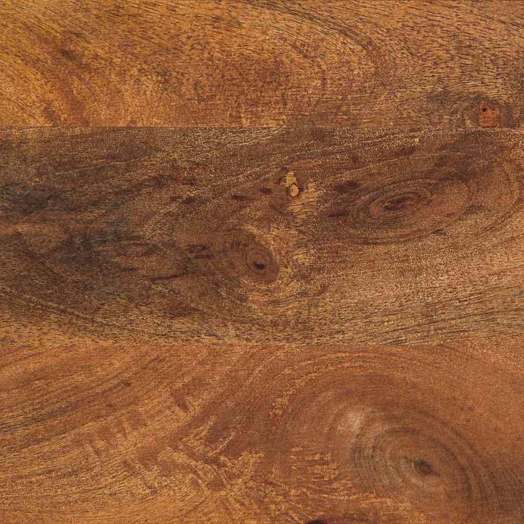 Sideboard med hylde Brun 40 x 33.5 x 75 cm Massivt mangotræ