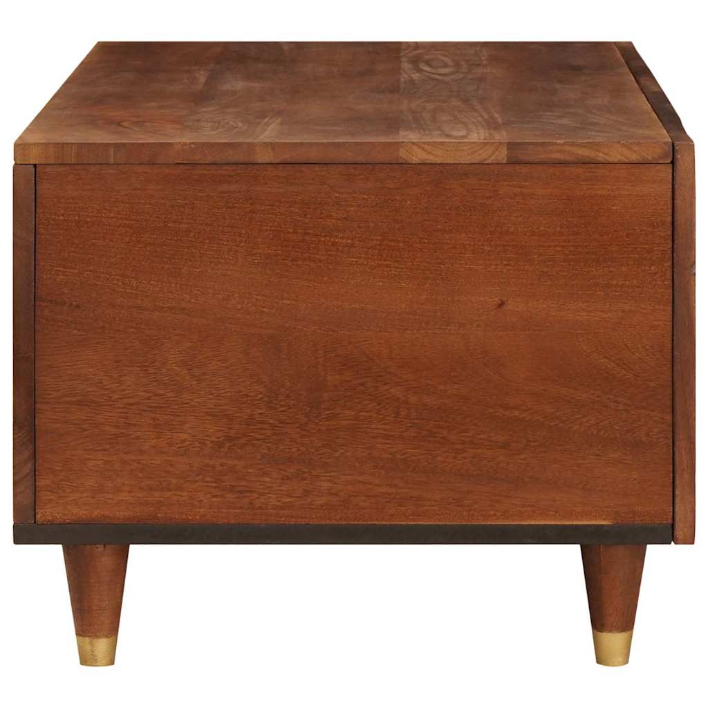 Sofaborde Brun 80 x 50 x 40 cm Rattan og solid mango træ
