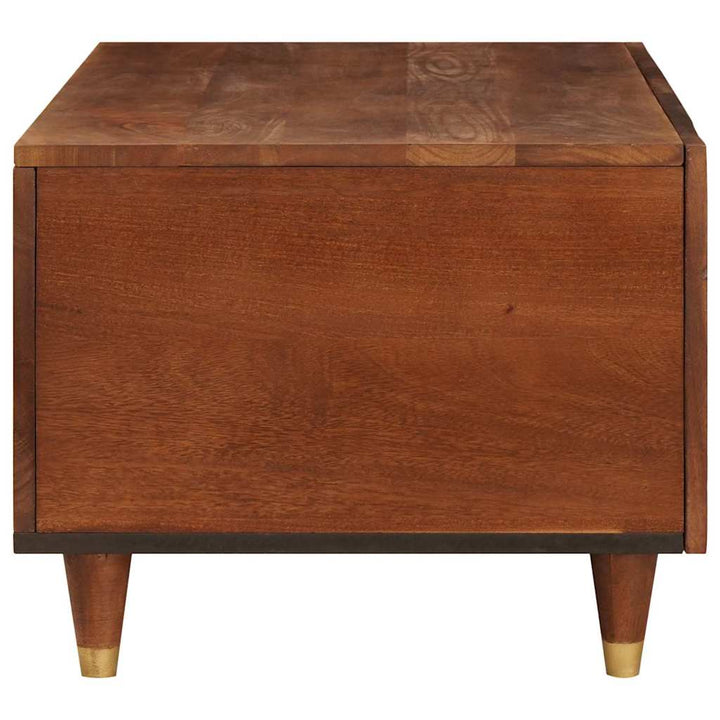 Sofaborde Brun 80 x 50 x 40 cm Rattan og solid mango træ