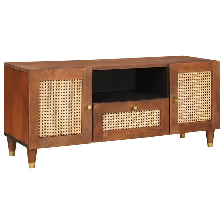 Medieopbevaringsskabe & -reoler med dør Brun 105 x 33.5 x 46 cm