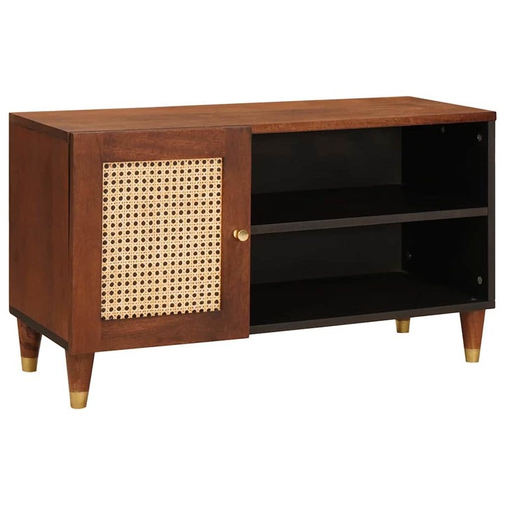 Medieopbevaringsskabe & -reoler med dør Brun 80 x 31,5 x 46 cm