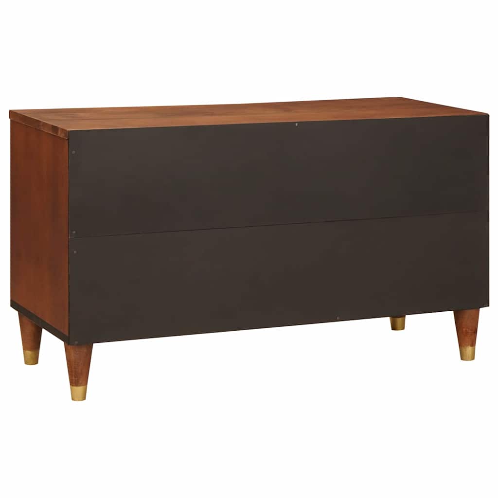 Medieopbevaringsskabe & -reoler med dør Brun 80 x 31,5 x 46 cm