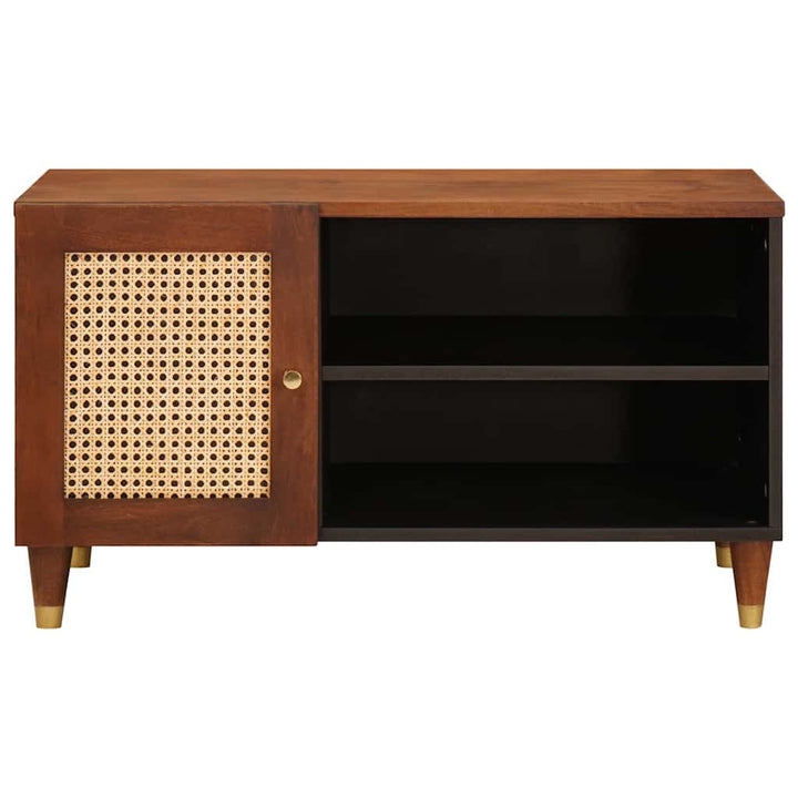 Medieopbevaringsskabe & -reoler med dør Brun 80 x 31,5 x 46 cm