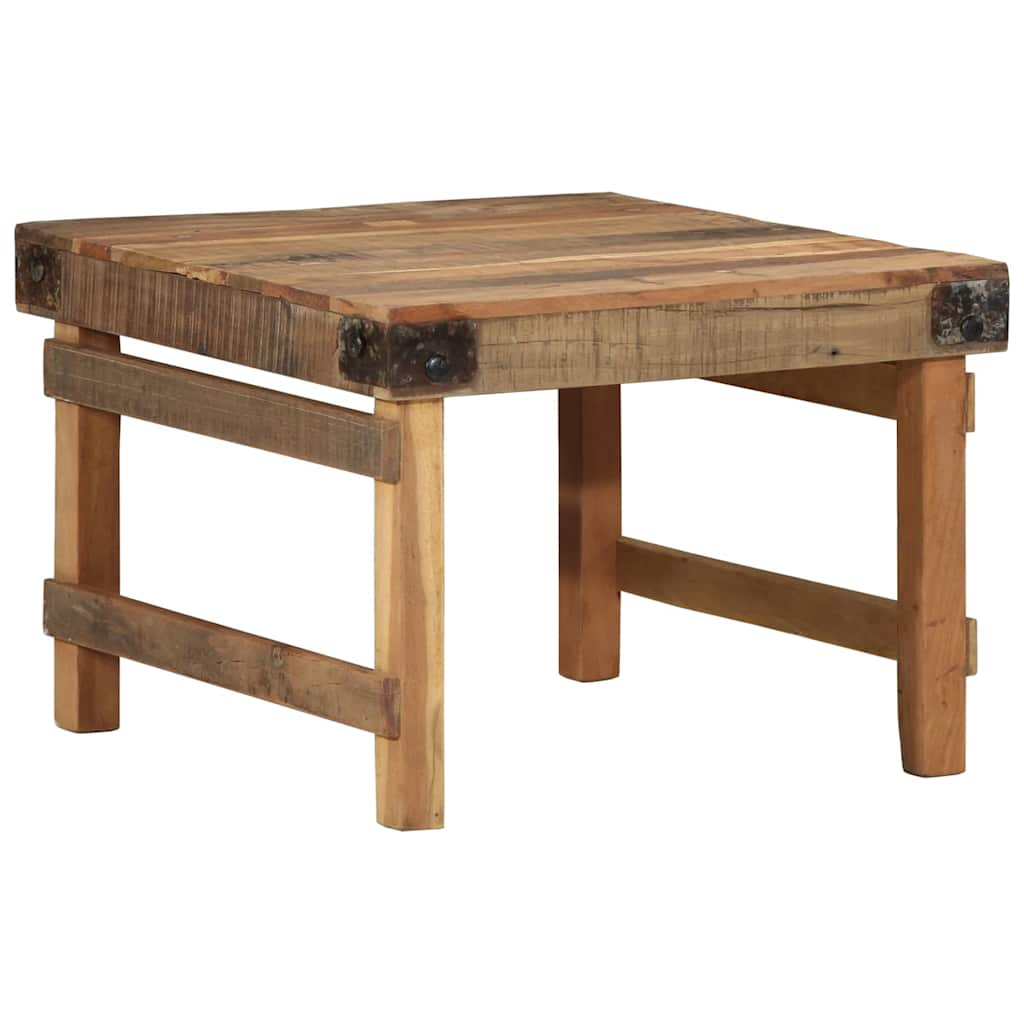 Sofabord Brun 60 x 55 x 40 cm Massivt genanvendt træ