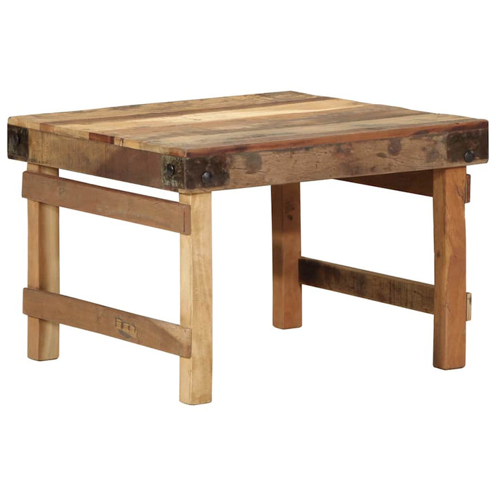 Sofabord Brun 60 x 55 x 40 cm Massivt genanvendt træ