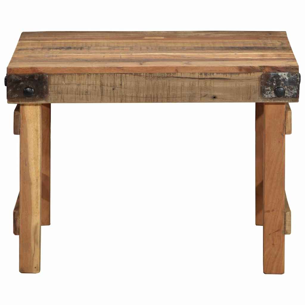 Sofabord Brun 60 x 55 x 40 cm Massivt genanvendt træ