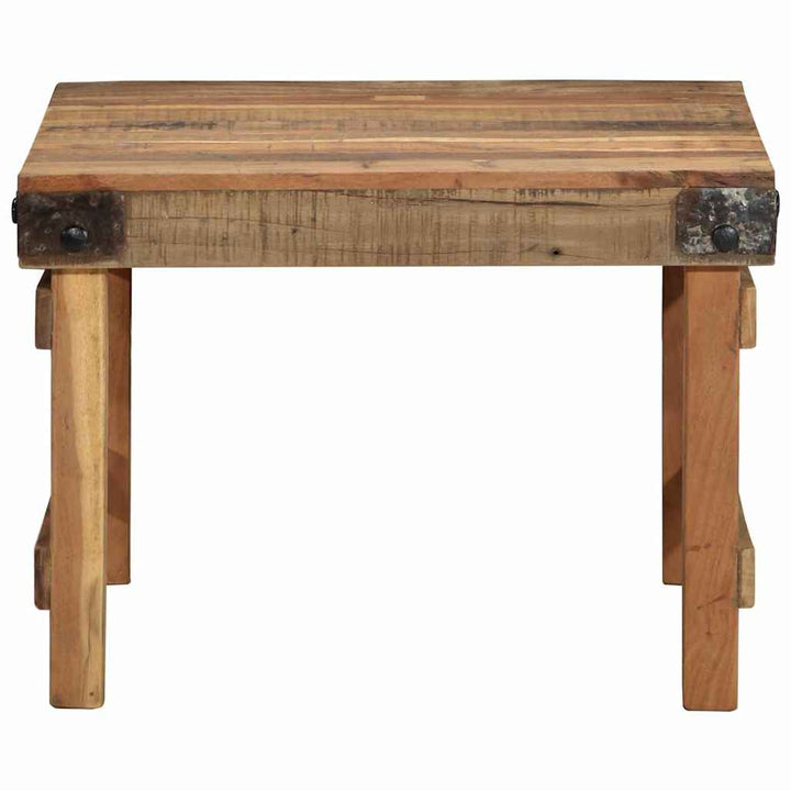 Sofabord Brun 60 x 55 x 40 cm Massivt genanvendt træ
