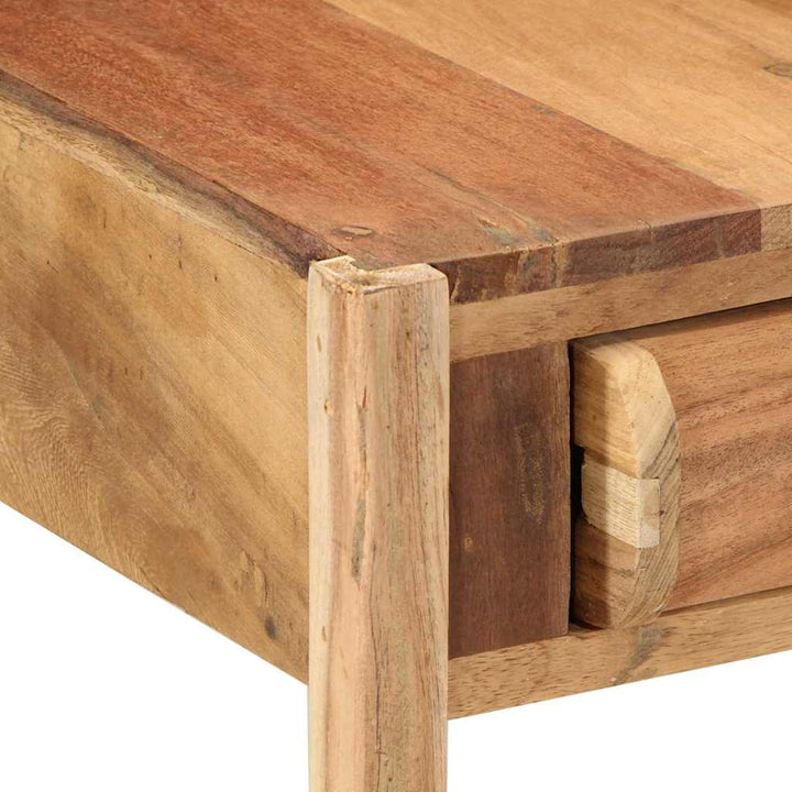 Sidebord med skuffe Brun 43 x 32 x 46 cm Massivt genbrugstræ