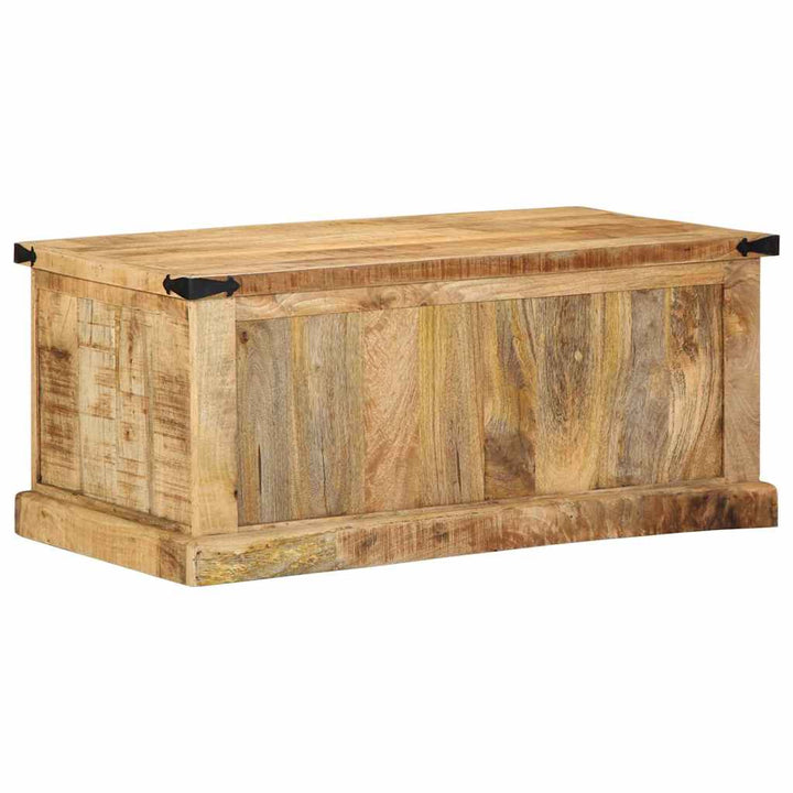 Sofabord med skuffe Brun 90 x 50 x 40 cm Massivt mangotræ