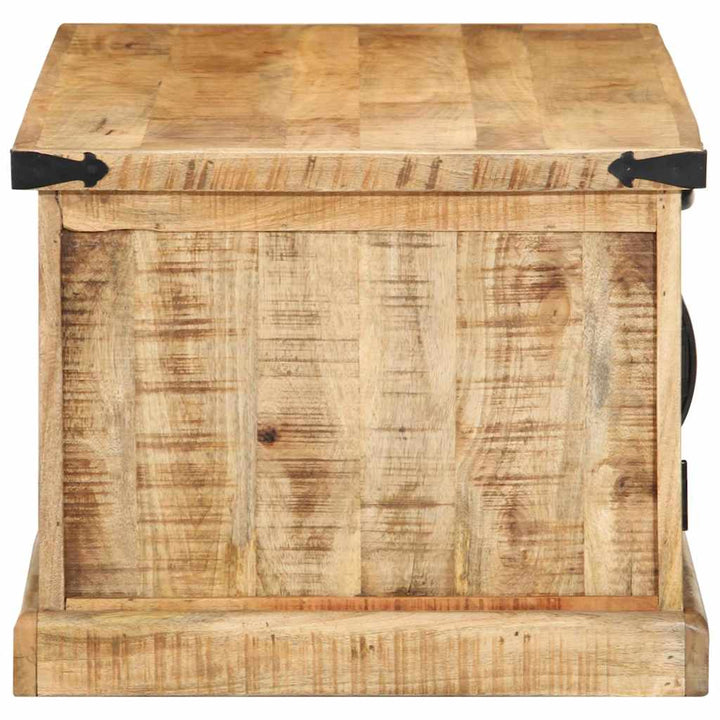 Sofabord med skuffe Brun 90 x 50 x 40 cm Massivt mangotræ
