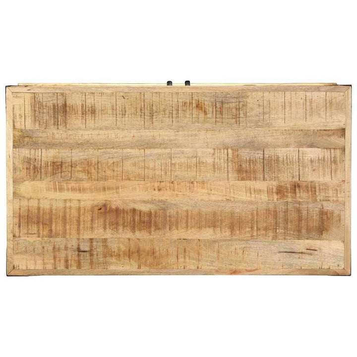 Sofabord med skuffe Brun 90 x 50 x 40 cm Massivt mangotræ