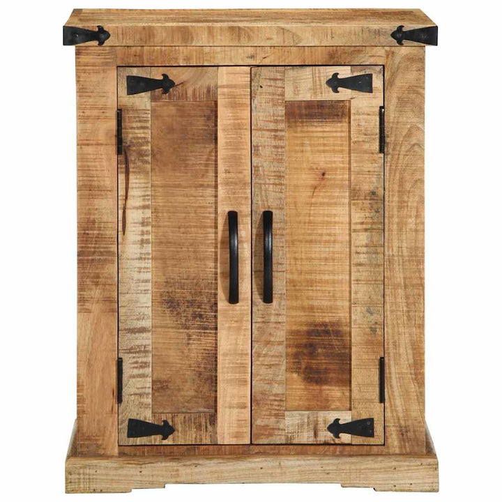 Sideboard Brun 55 x 35 x 70 cm råt mangotræ