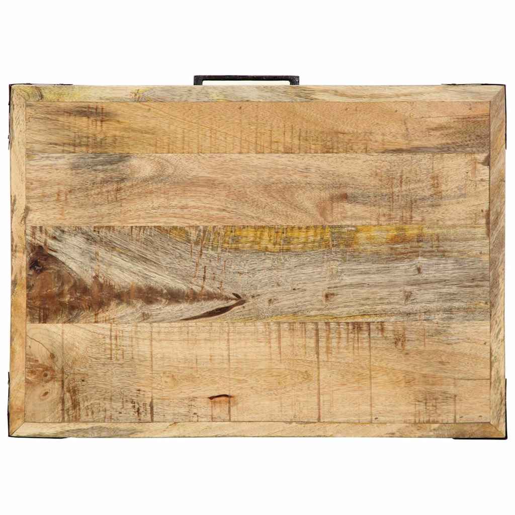 Køkkenvogn Brun 55 x 40 x 80 cm Massivt mangotræ