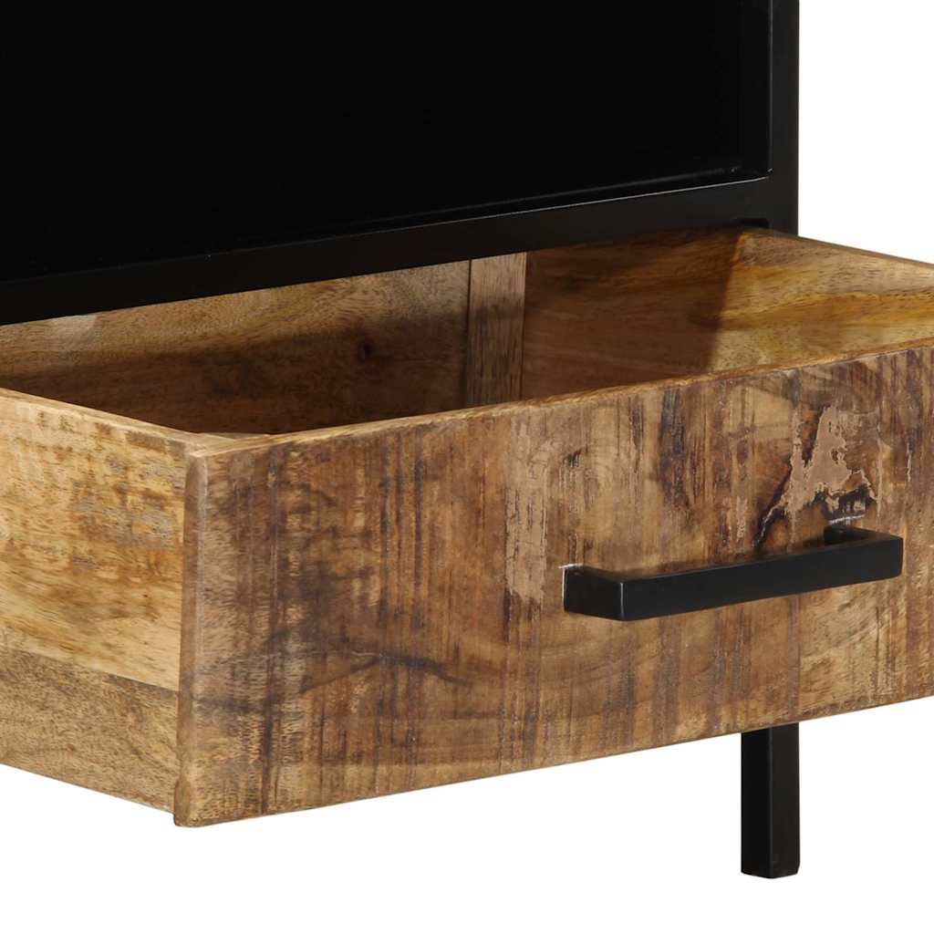 Sofabord med skuffe Brun 90 x 50 x 40 cm Massivt mangotræ