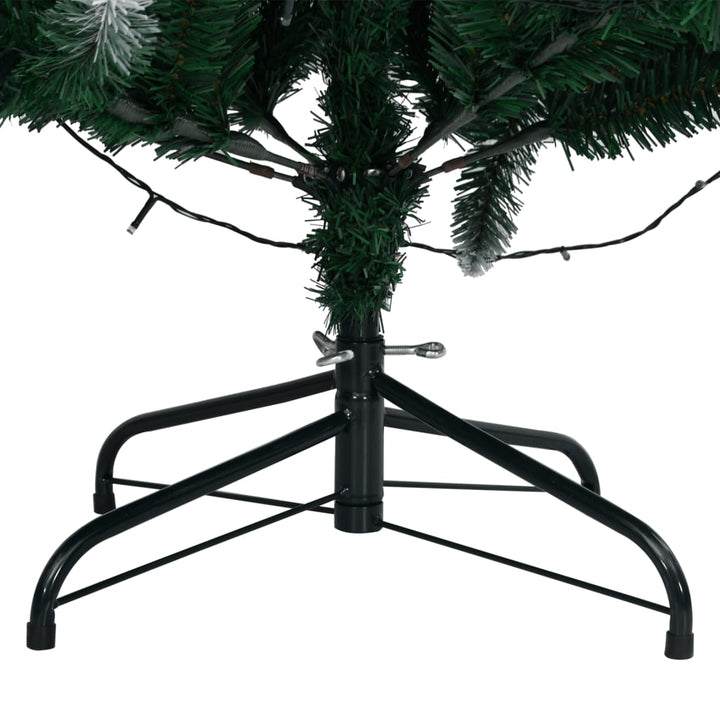 kunstigt juletræ med 300 LED-lys 240 cm