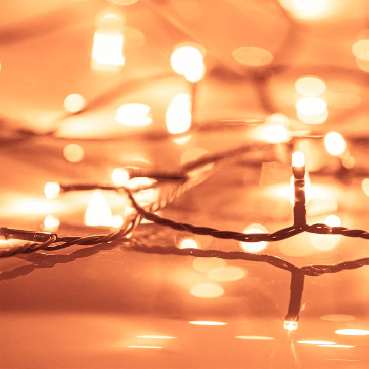 kunstigt juletræ med 300 LED-lys 180 cm