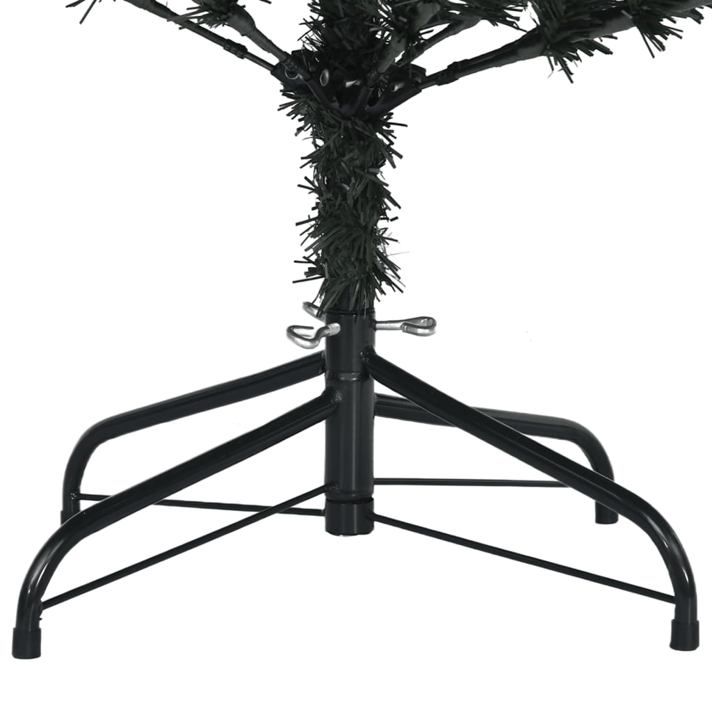 kunstigt juletræ med 300 LED-lys 180 cm