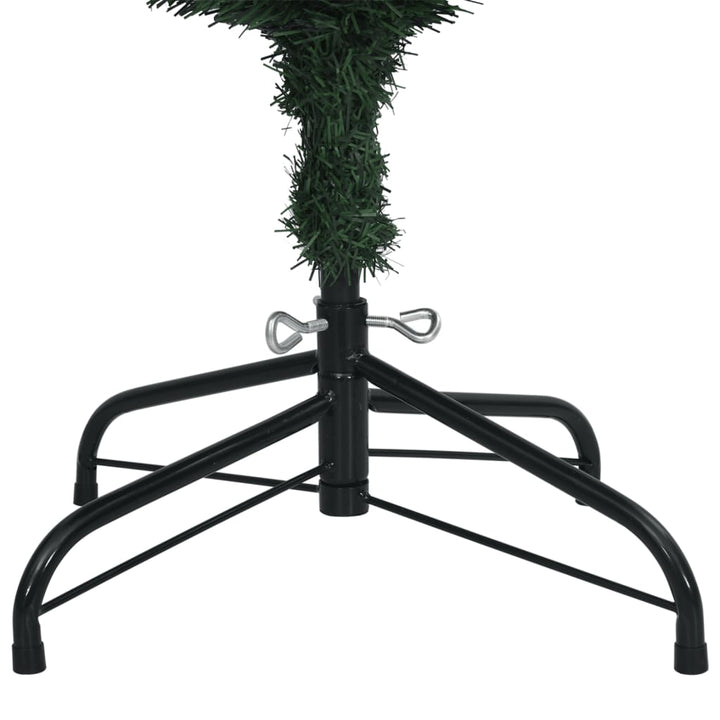 kunstigt smalt juletræ med 300 LED-lys 240 cm