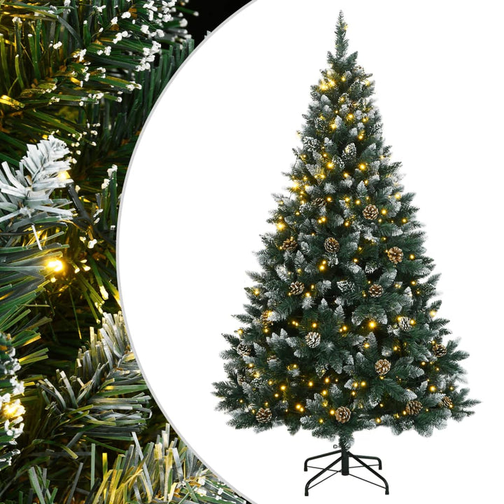 kunstigt juletræ 150 LED'er 150 cm
