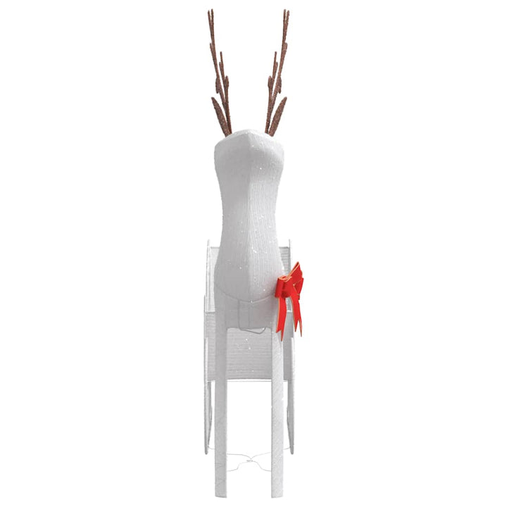 juledekoration rensdyr og kane 100 LED'er koldhvid