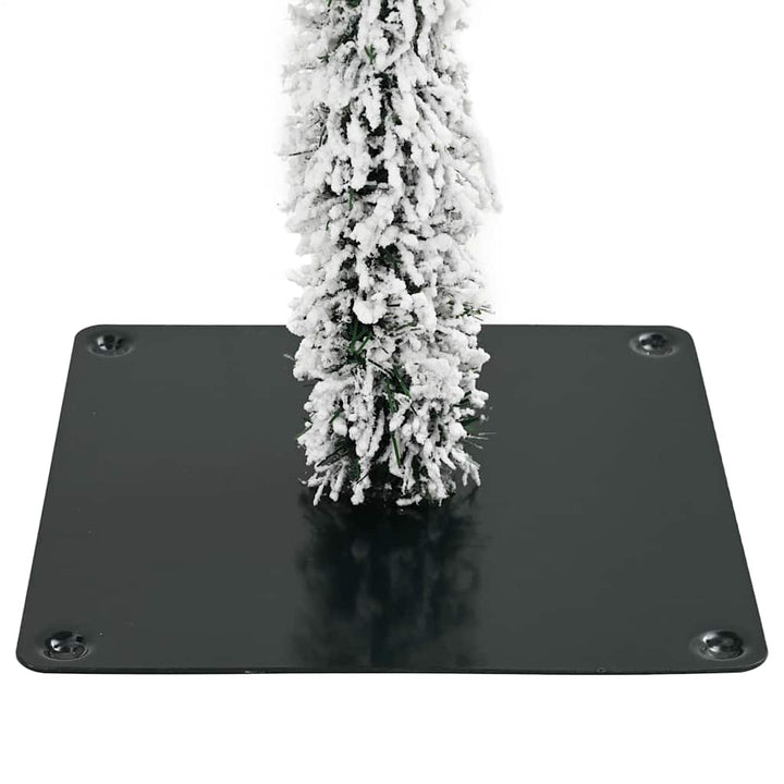 Kunstigt juletræ Hvid 86 x 86 x 210 cm Plastik og metal