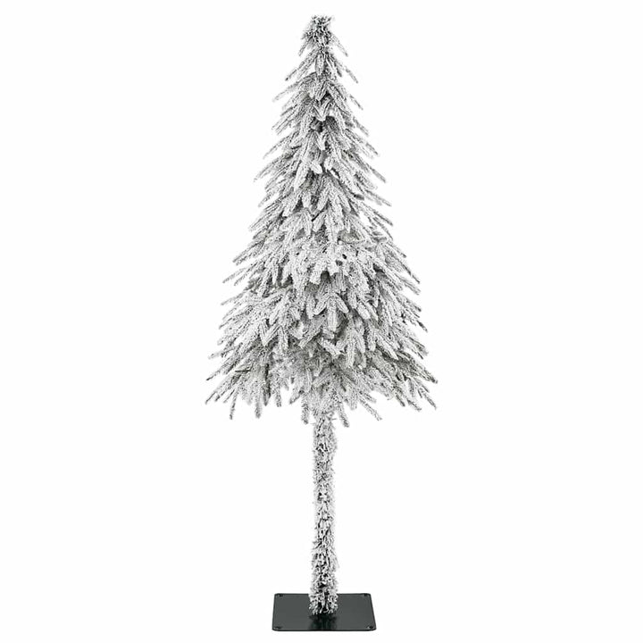 Kunstigt juletræ Hvid 86 x 86 x 210 cm Plastik og metal