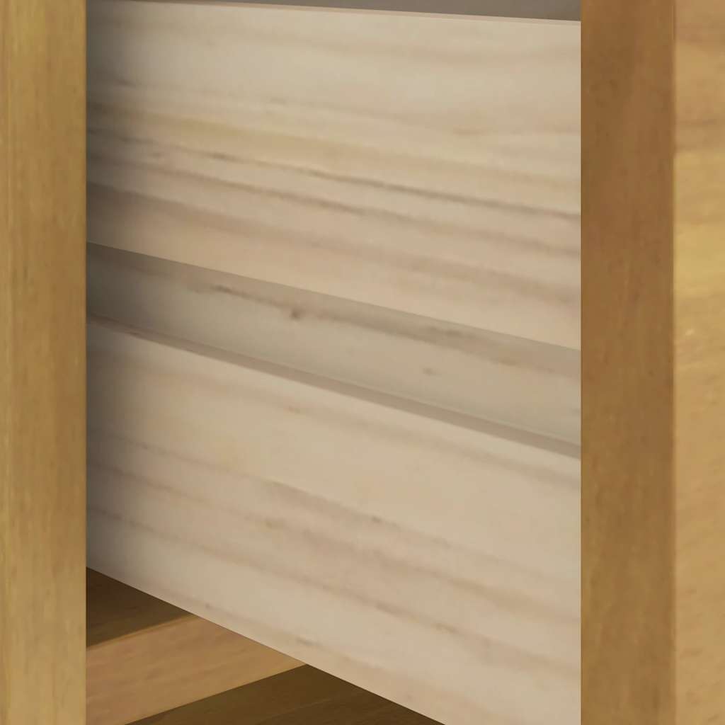 entrébænk SANDNES 87x40x50 cm massivt fyrretræ
