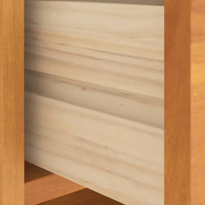 entrébænk SANDNES 87x40x50 cm massivt fyrretræ