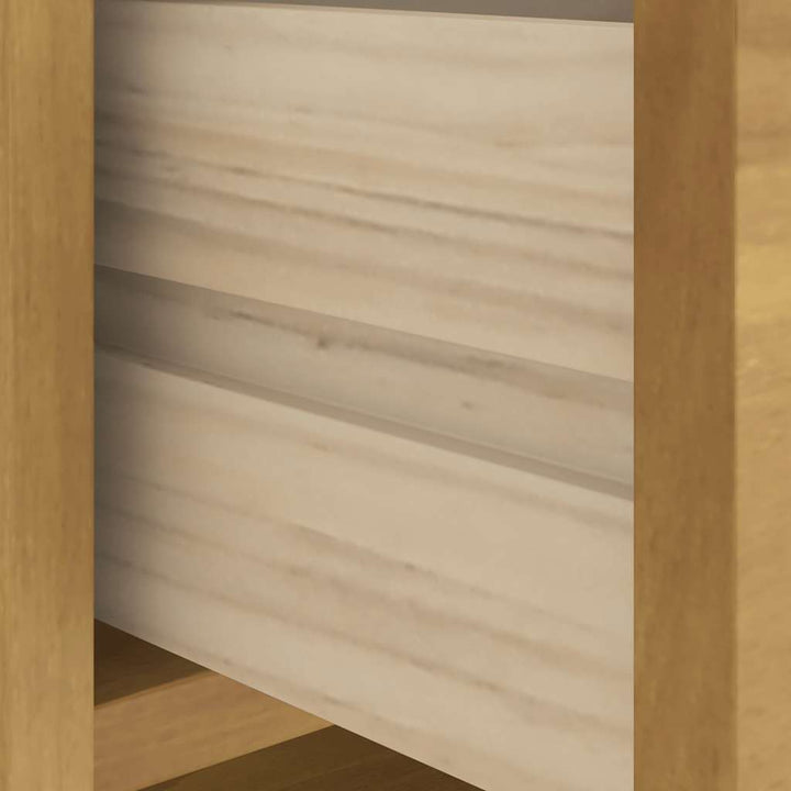 entrébænk SANDNES 87x40x50 cm massivt fyrretræ