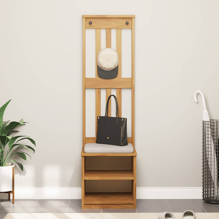 Hall træ SANDNES 45x40x159,5 cm massivt fyrretræ