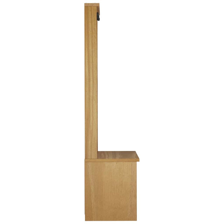 Hall træ SANDNES 87x40x159,5 cm massivt fyrretræ