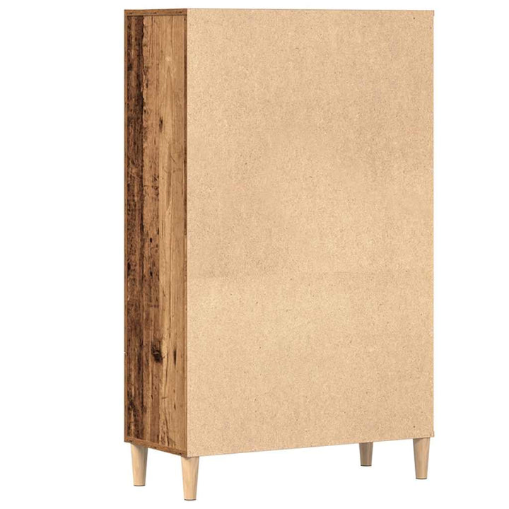 skab 70x31x115 cm konstrueret træ gammelt træ