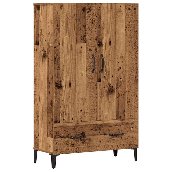 skab 70x31x115 cm konstrueret træ gammelt træ