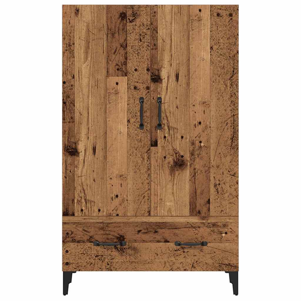 skab 70x31x115 cm konstrueret træ gammelt træ