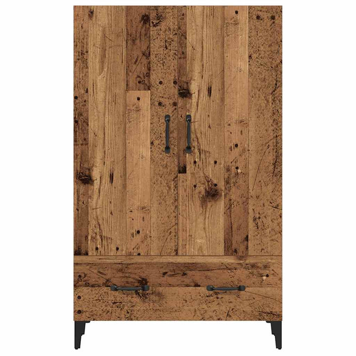skab 70x31x115 cm konstrueret træ gammelt træ