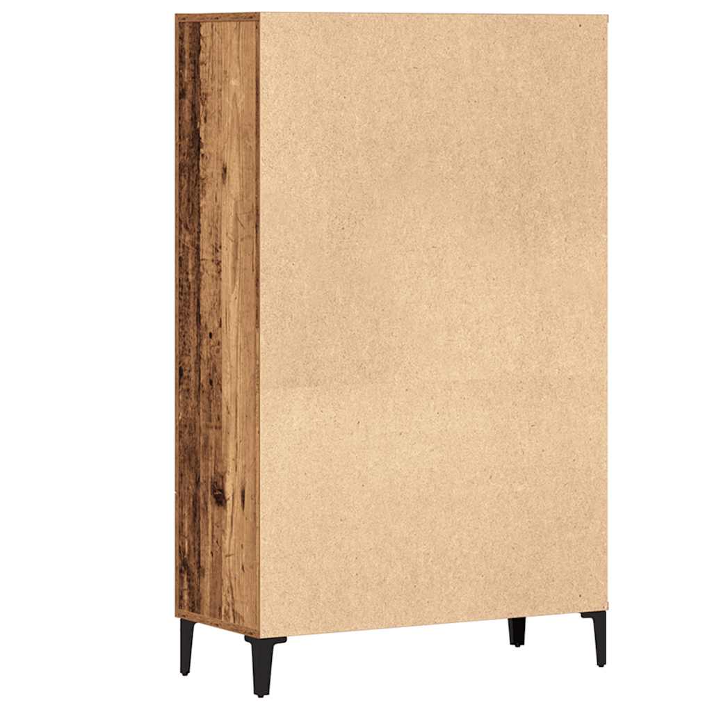skab 70x31x115 cm konstrueret træ gammelt træ