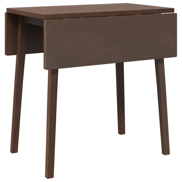 spisebord massivt gummitræ brun