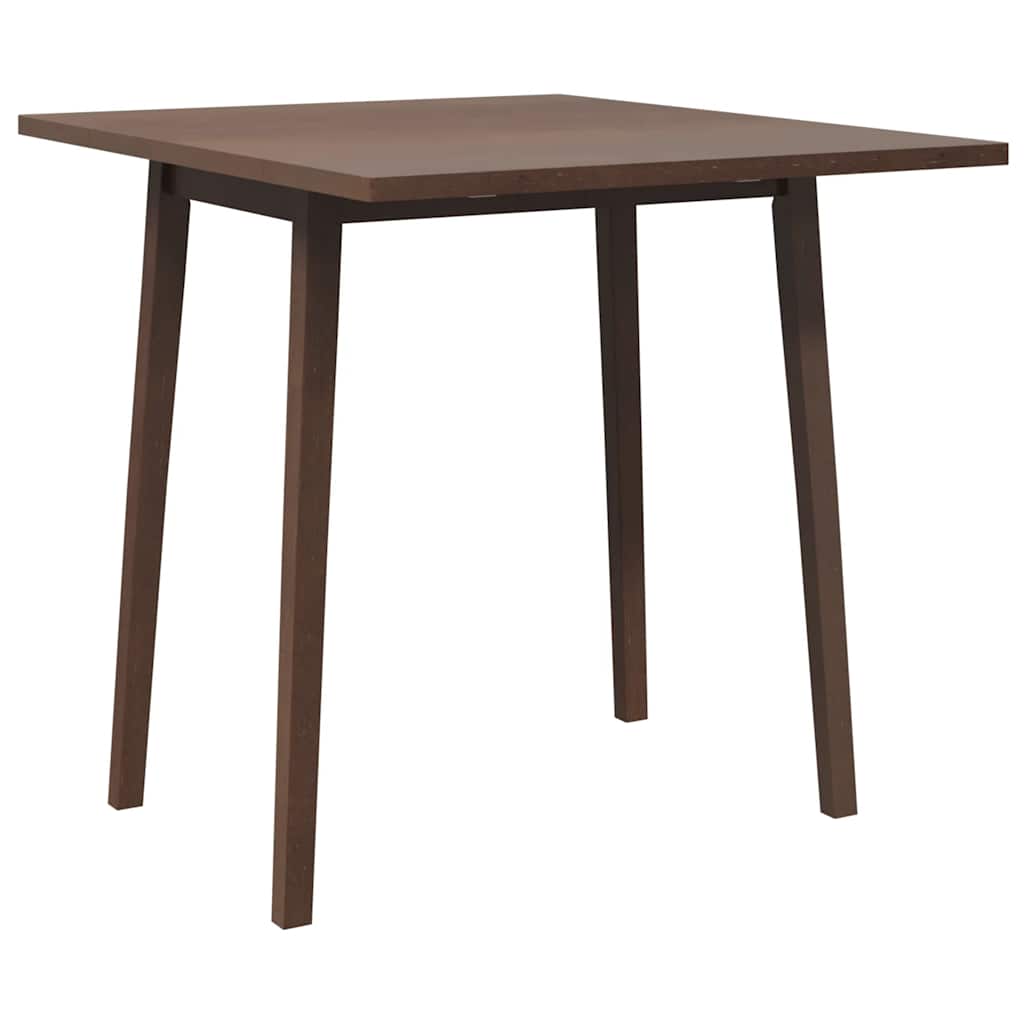 spisebord massivt gummitræ brun