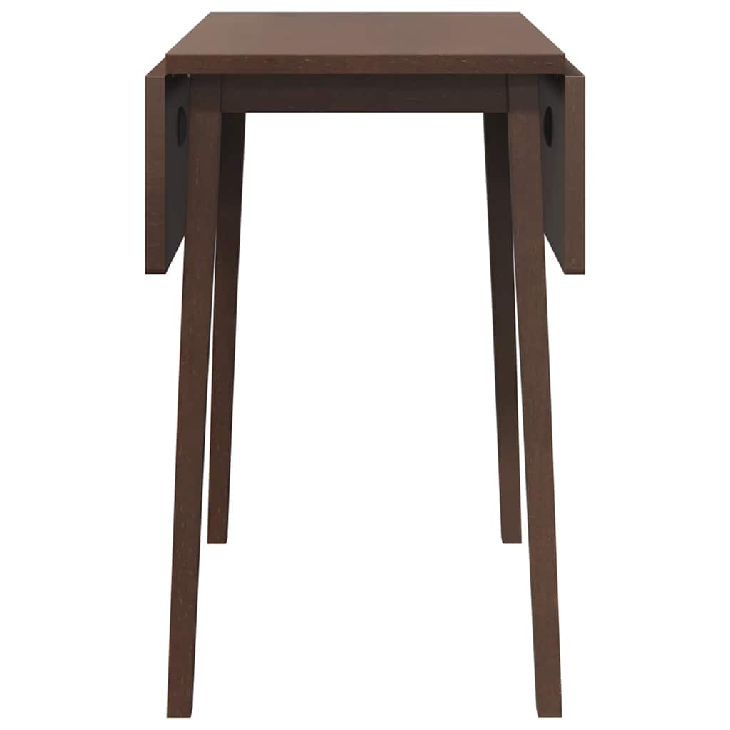 spisebord massivt gummitræ brun