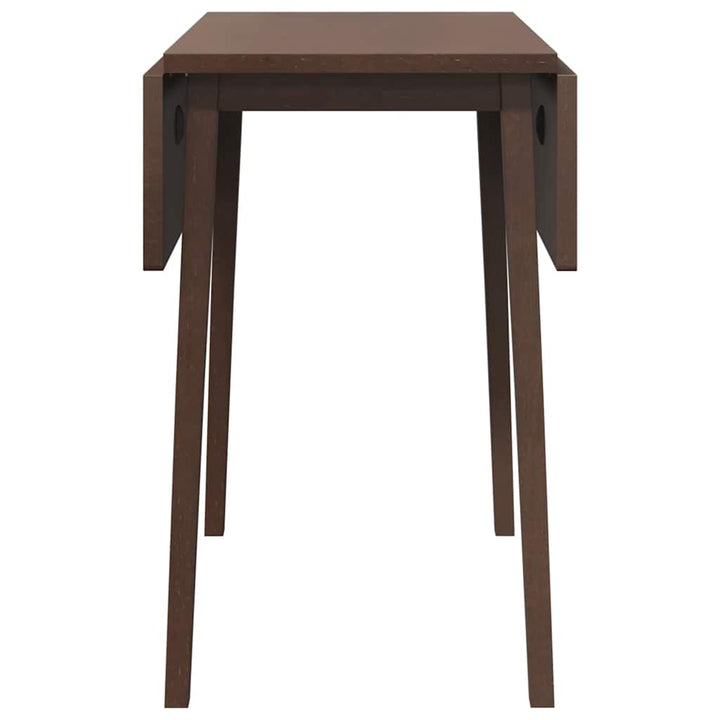 spisebord massivt gummitræ brun