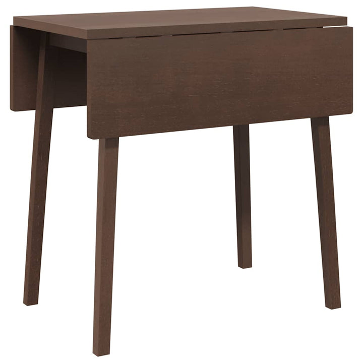 spisebord massivt gummitræ brun