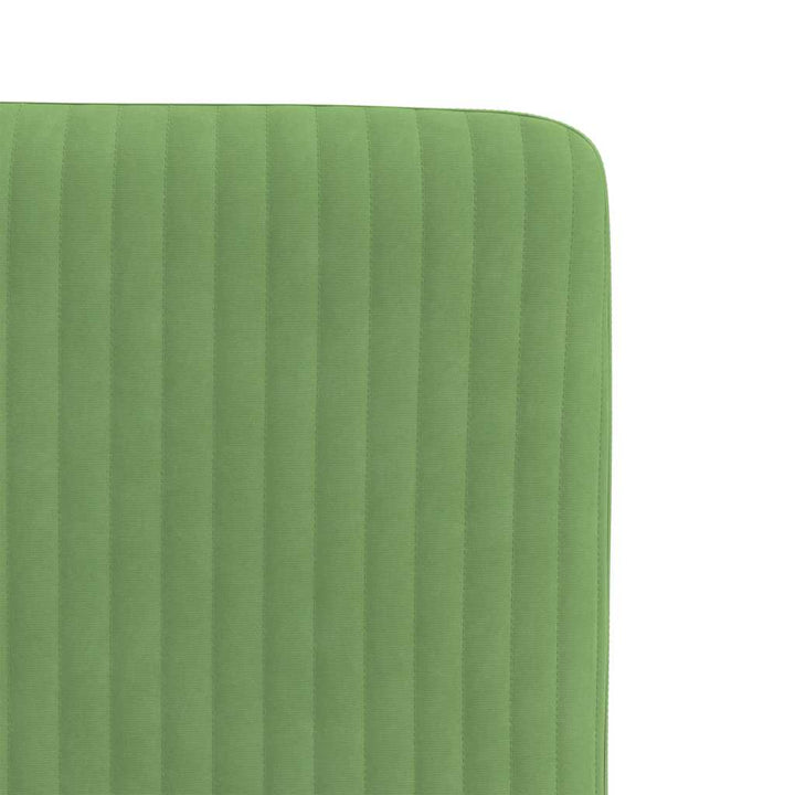 spisebordsstole 4 stk. velour lysegrøn